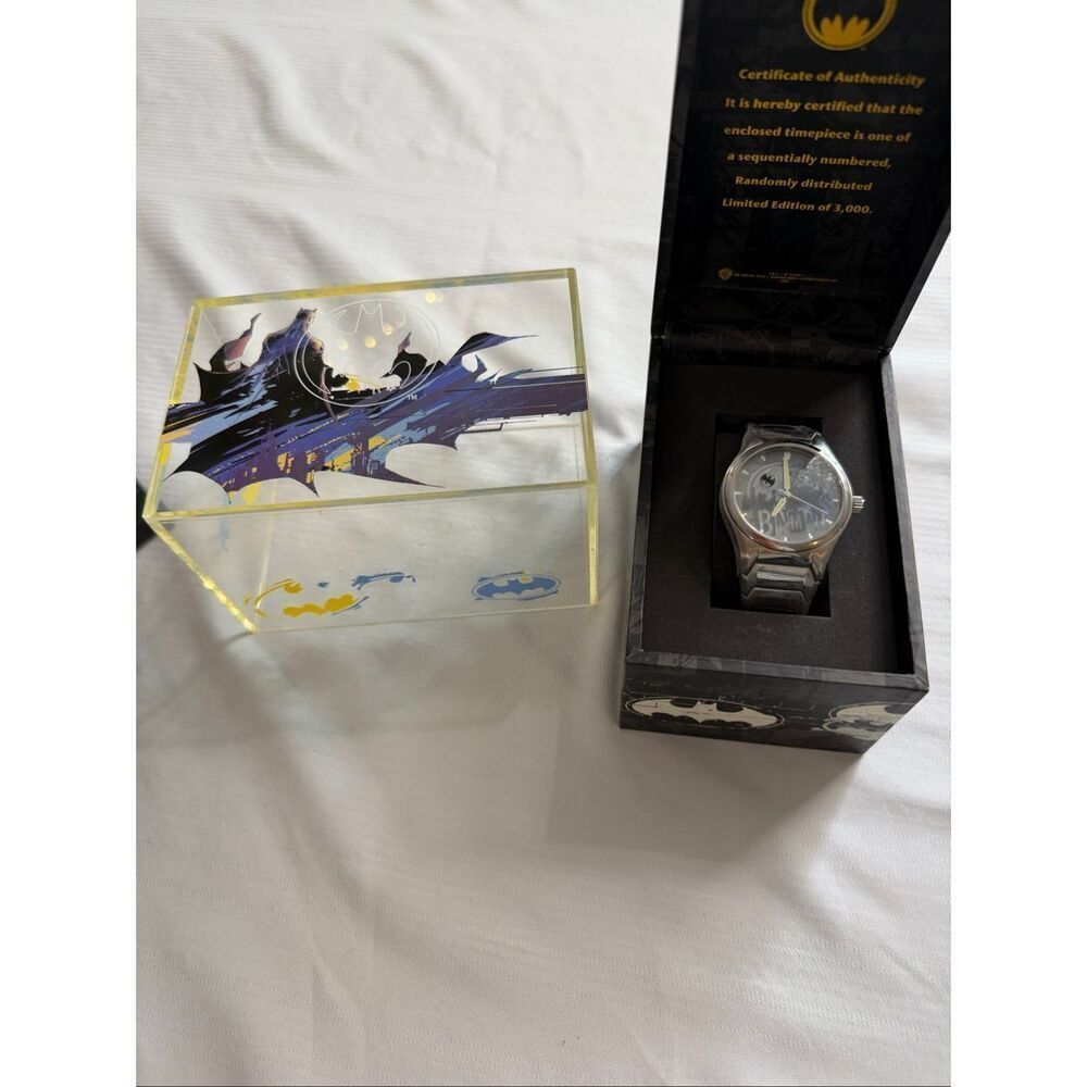 Fossil LI2521 Batman Legend Watch Limited Edition 3000 Made Worldwide